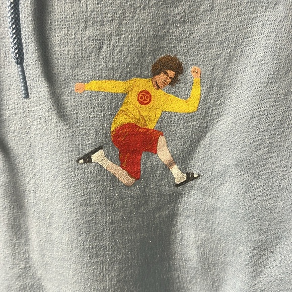 Men’s Large Danny Duncan 69 hoodie blue - Picture 3 of 3